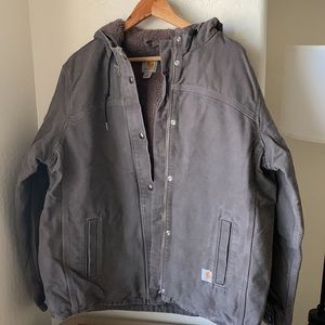 Womens Carhartt Jacket, Charcoal, Large